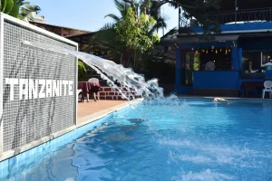 Tanzanite Boutique Hote; Poolside View